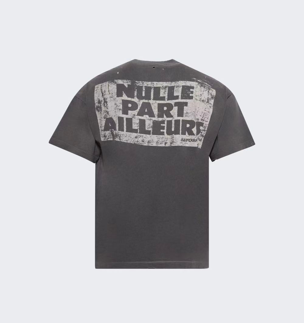 Satoshi Nakamoto Retro Street‑wear Tee