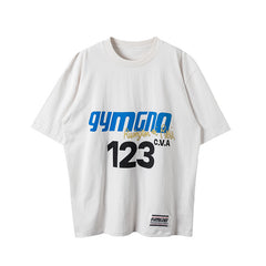 RRR123 Sport‑Style Script T‑Shirt