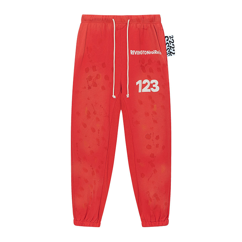 RRR123 Vintage Dyed Street Joggers