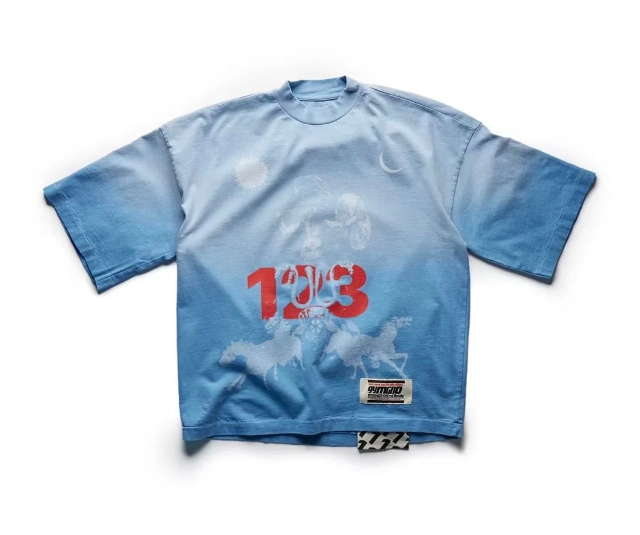 RRR123 Sun‑Moon Art Print T‑Shirt