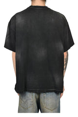 Satoshi Nakamoto Layered Text Graphic Tee