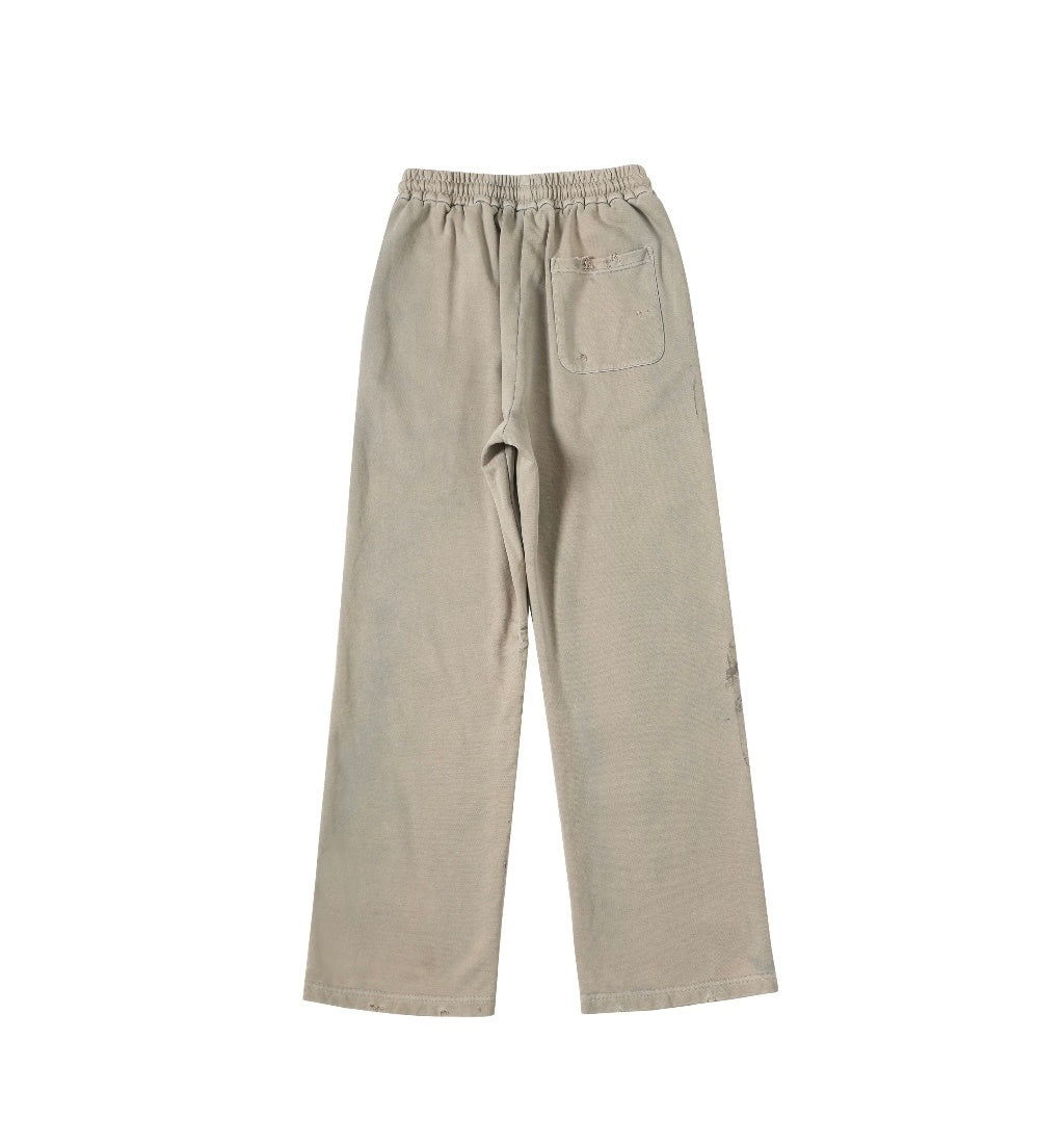SSSAINT LOUIS Paint‑Splatter Sweat Pants