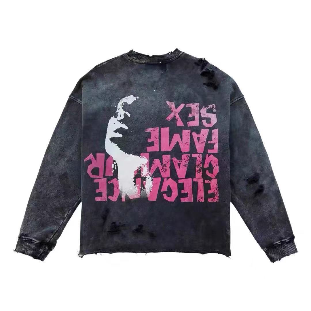 SSSAINT LOUIS Collage Graphic Sweatshirt