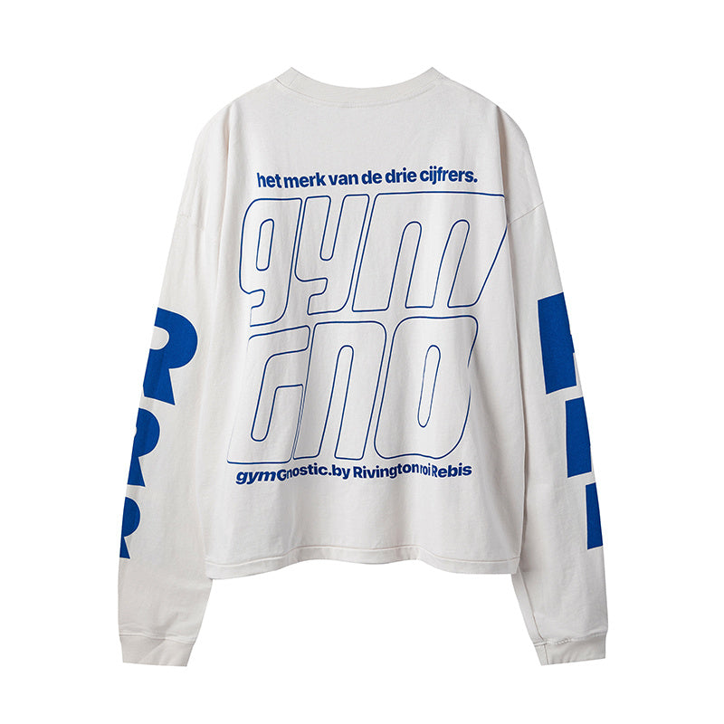 RRR123 Portrait Graphic Long‑Sleeve Tee