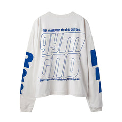 RRR123 Portrait Graphic Long‑Sleeve Tee