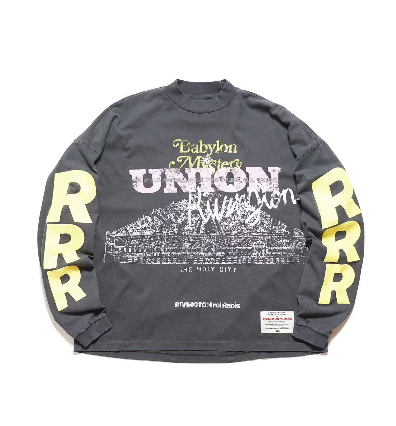 RRR123 RRR Sleeve Graphic Street Top