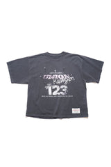 RRR123 Distressed 123 Print T‑Shirt