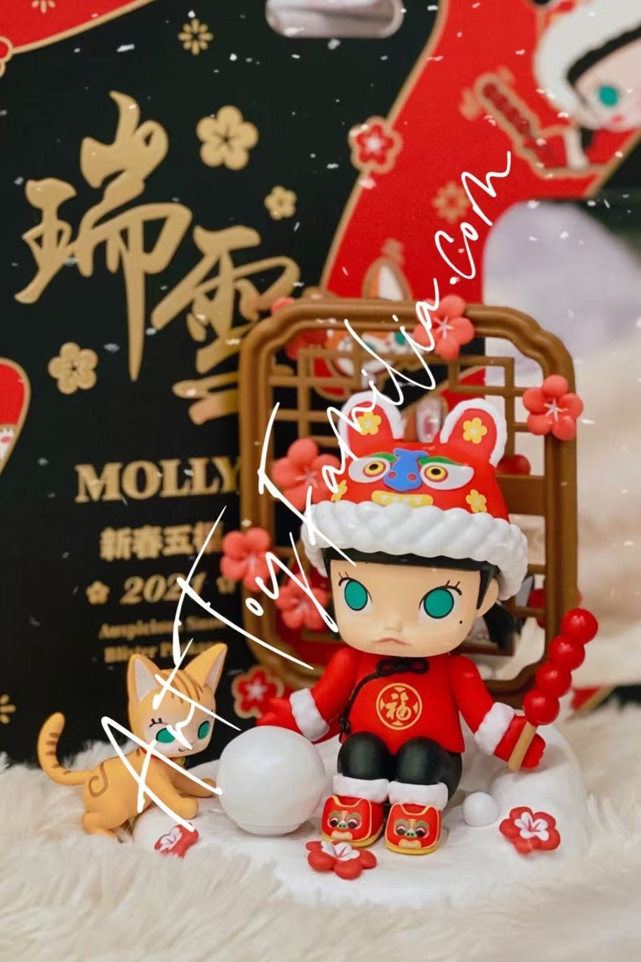 Molly Auspicious Snow Blister Package Figurine