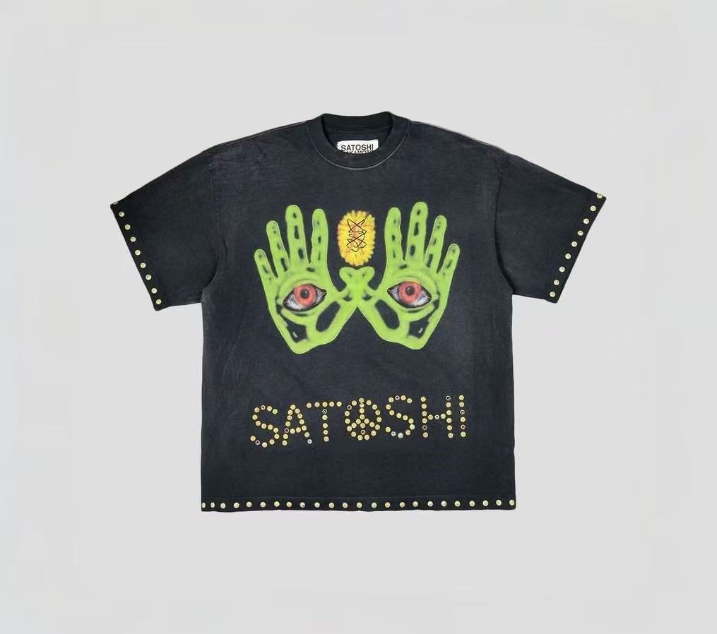 Satoshi Nakamoto Mystic Art Studded Tee