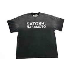 Satoshi Nakamoto Gradient Logo Tee