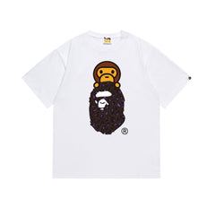 BAPE Baby Milo Ape Head Graphic T-Shirt White
