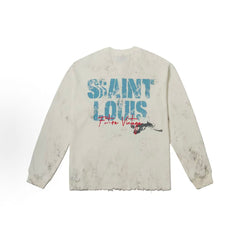 SSSAINT LOUIS Photo Print Waffle Thermal