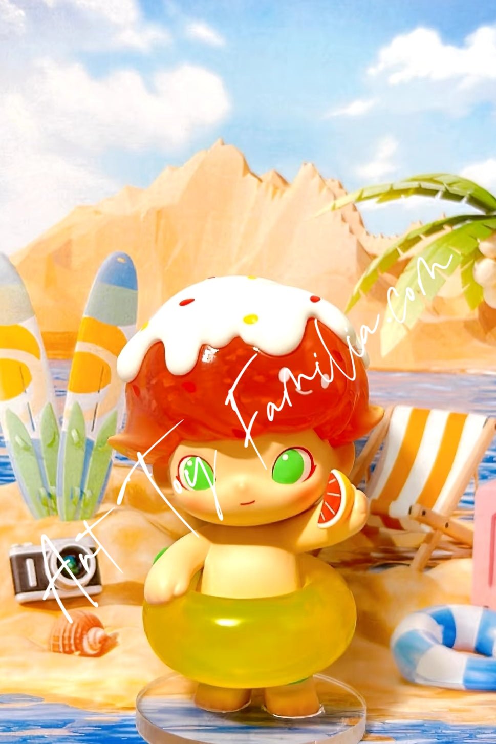 Dimoo Mango Pomelo Figurine