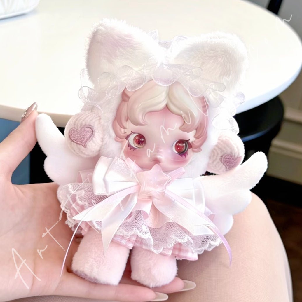 Doll Cloth Kitten Angel Set For Skullpanda - 156