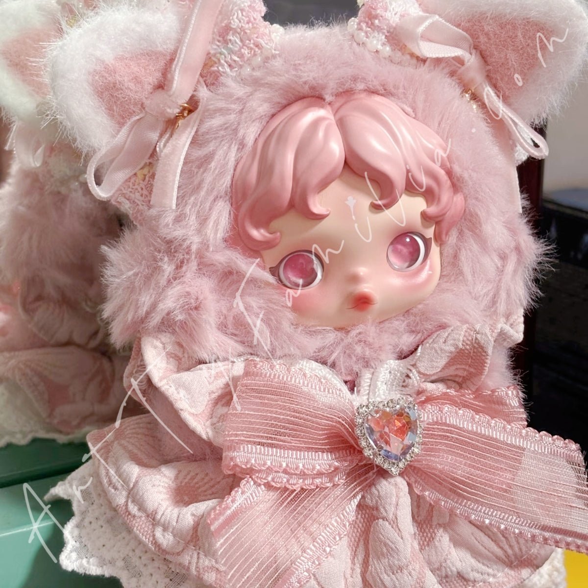 Doll Cloth Pink Meow Fairy Set For Skullpanda - 162