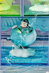 MEGA Space Molly 100% Blooming Series Silver Fern Figurine