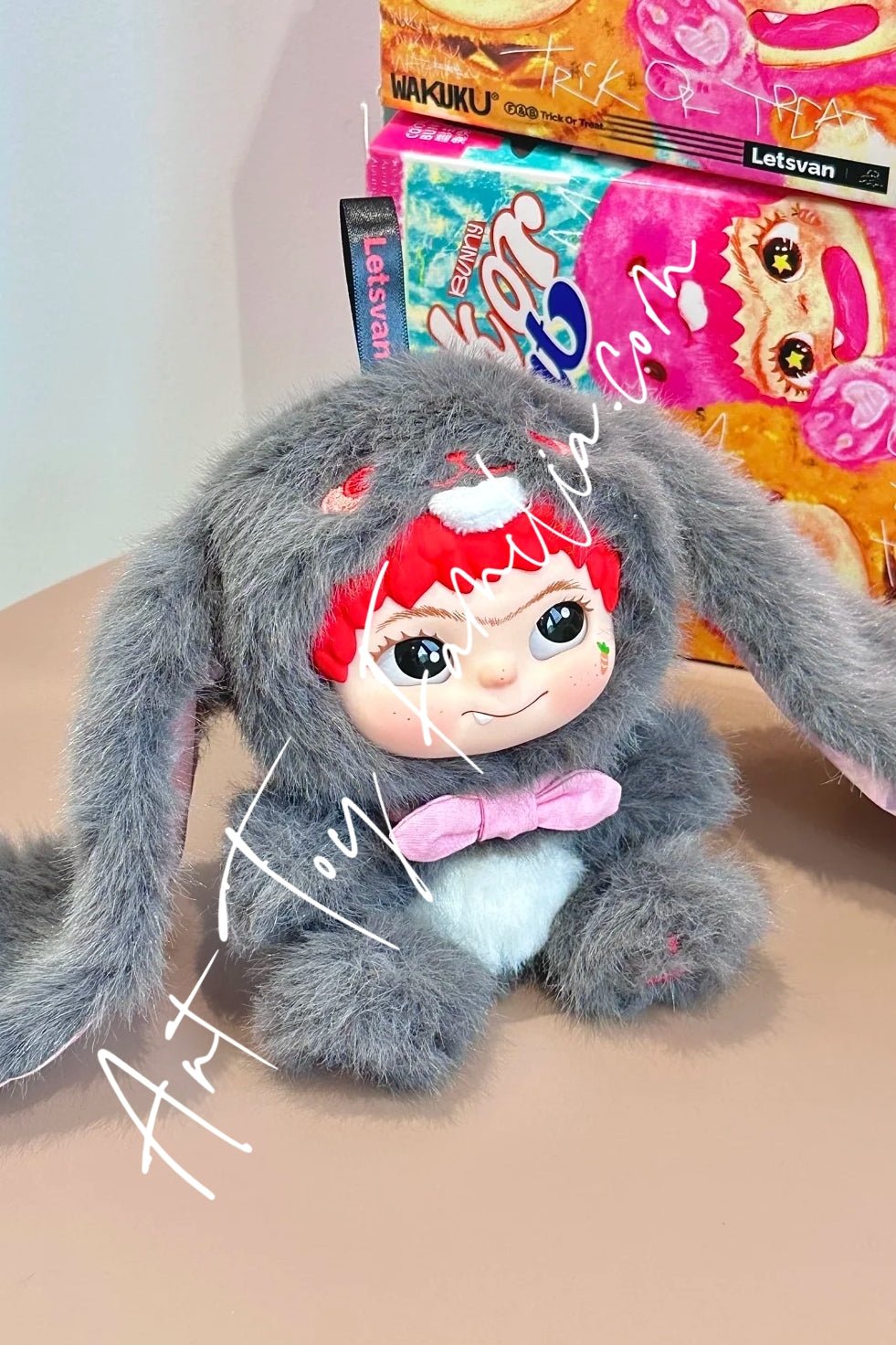 Wakuku Fox & Bunny Trick Or Treat Series Plush Doll