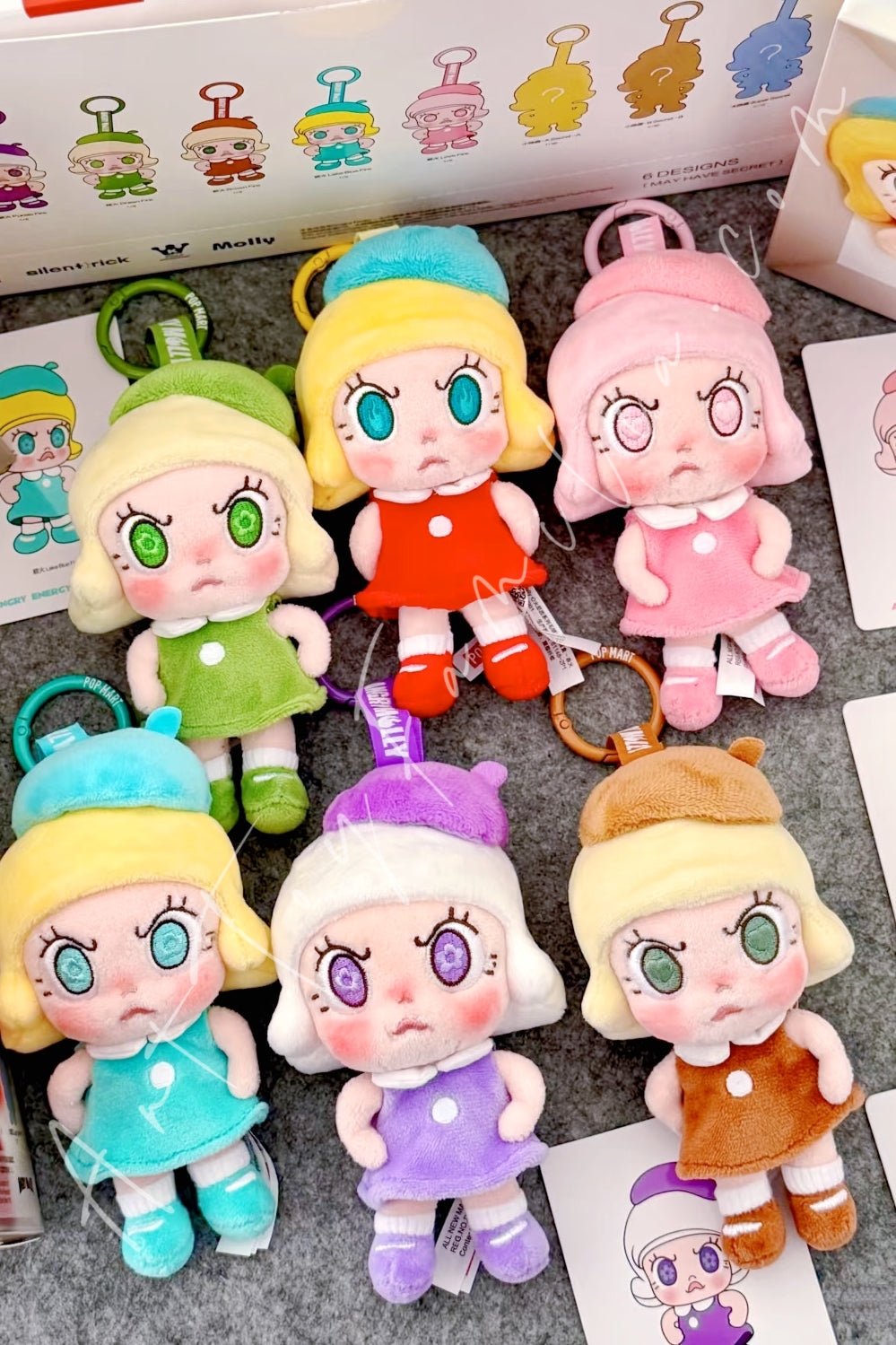 Angry Molly Angry Energy Series Plush Pendant