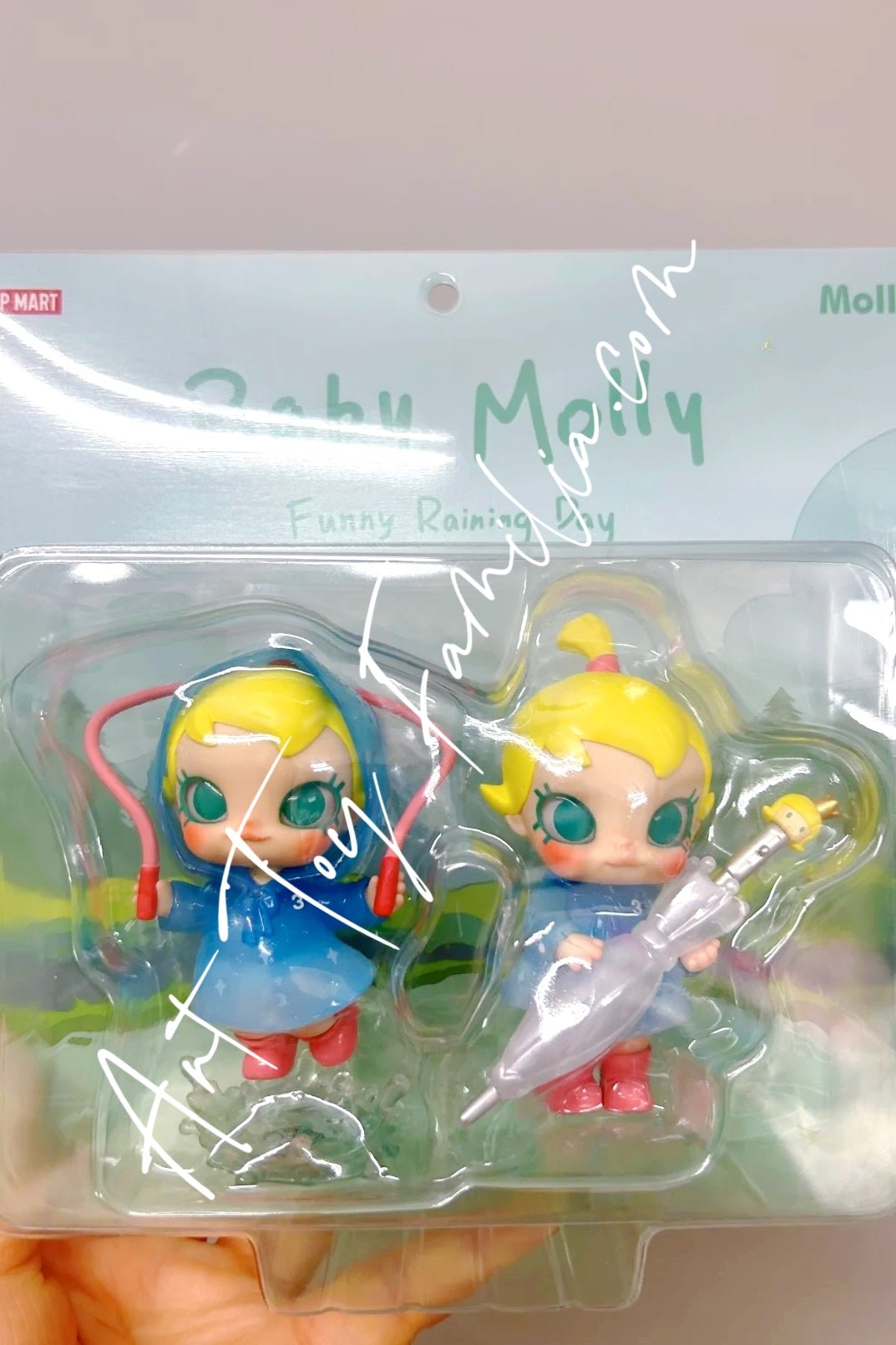 Baby Molly Funny Raining Day Figurine