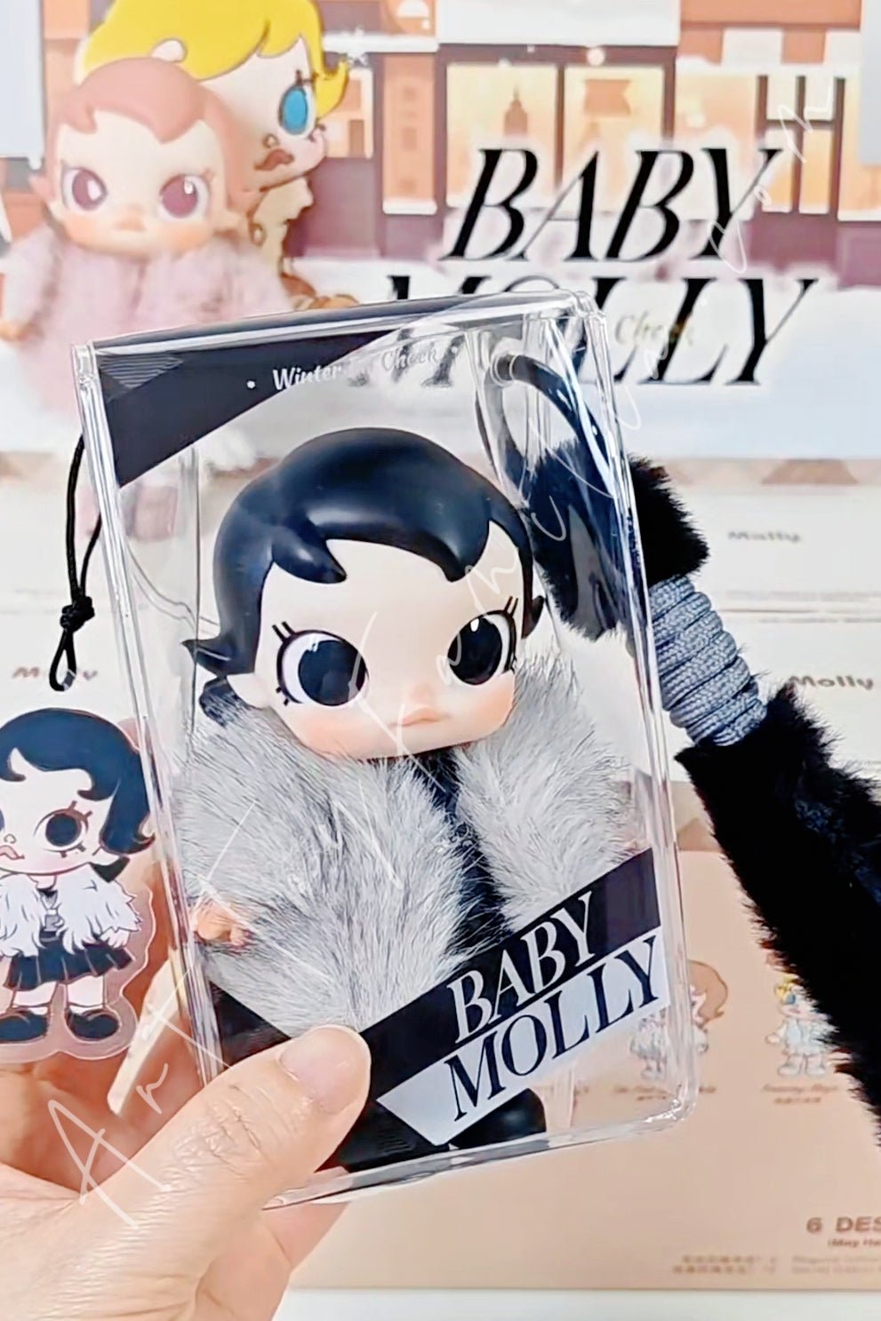 Baby Molly Winter Fit Check Series Vinyl Plush Pendant