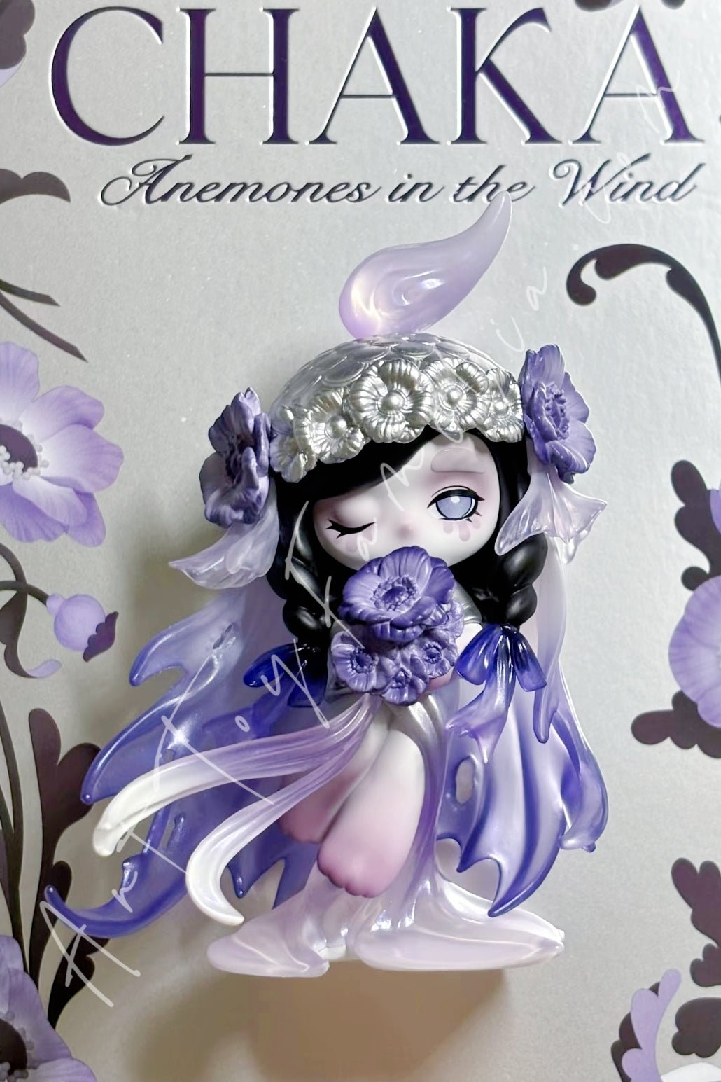 Chaka Anemones In The Wind Figurine