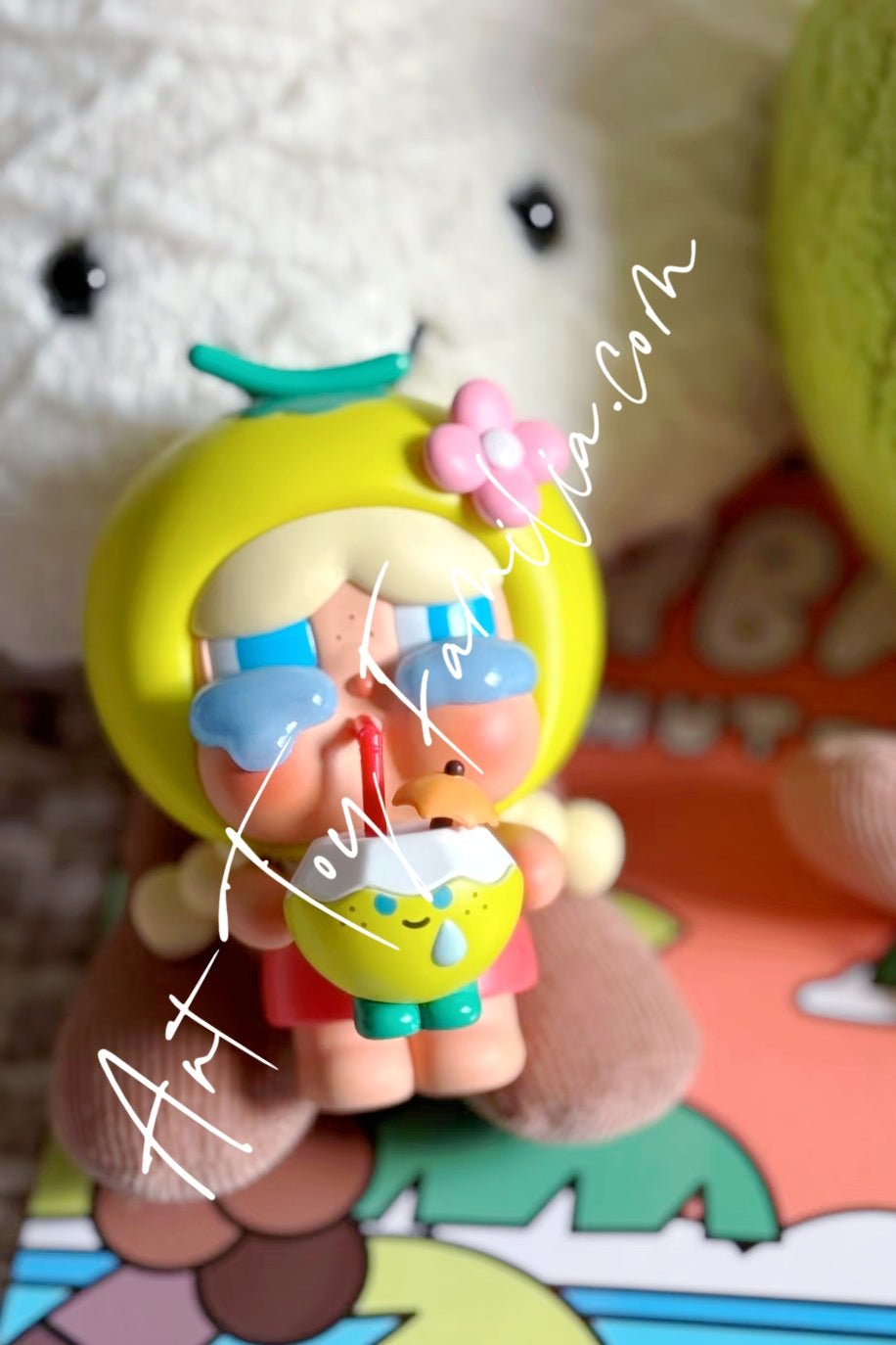 Crybaby Coconut-Green Figurine