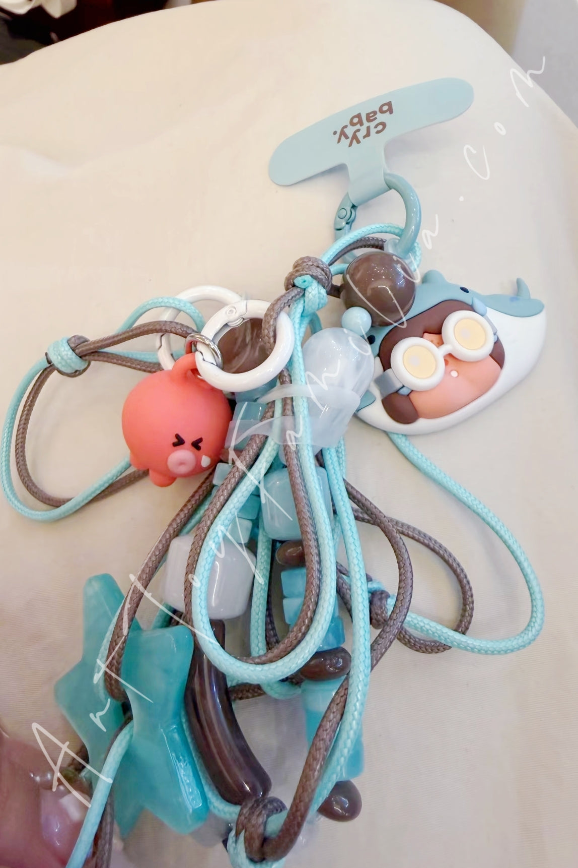 Crybaby Cry Me an Ocean Series 3-in-1 Detachable Phone Charm