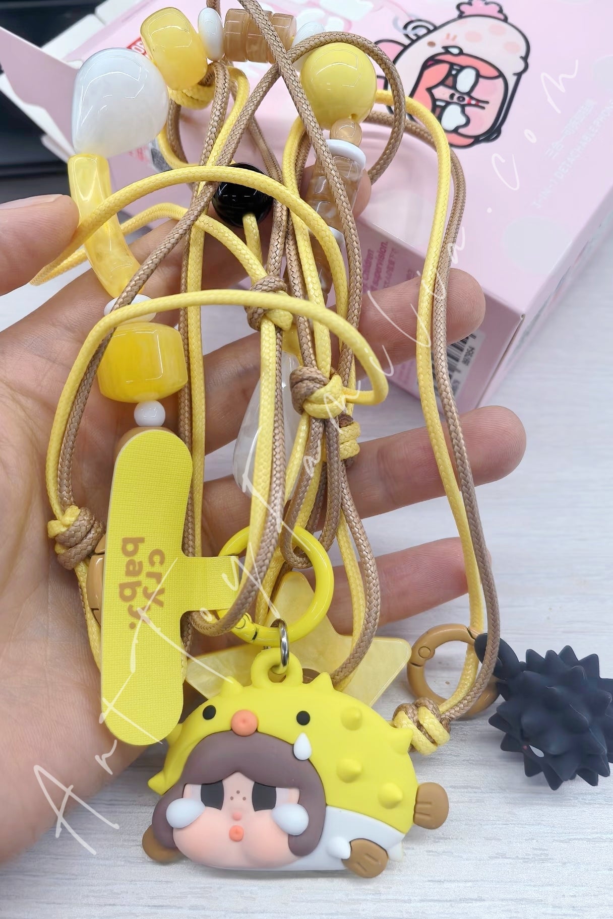 Crybaby Cry Me an Ocean Series 3-in-1 Detachable Phone Charm