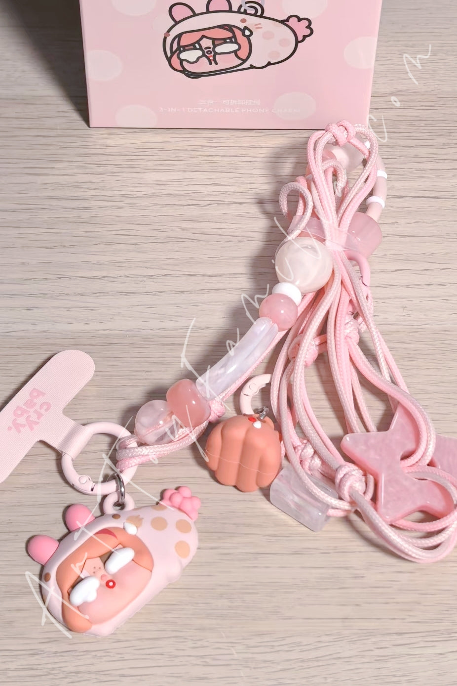Crybaby Cry Me an Ocean Series 3-in-1 Detachable Phone Charm