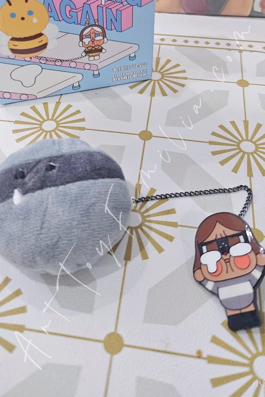 Crybaby Crying Again Series Plush Badge