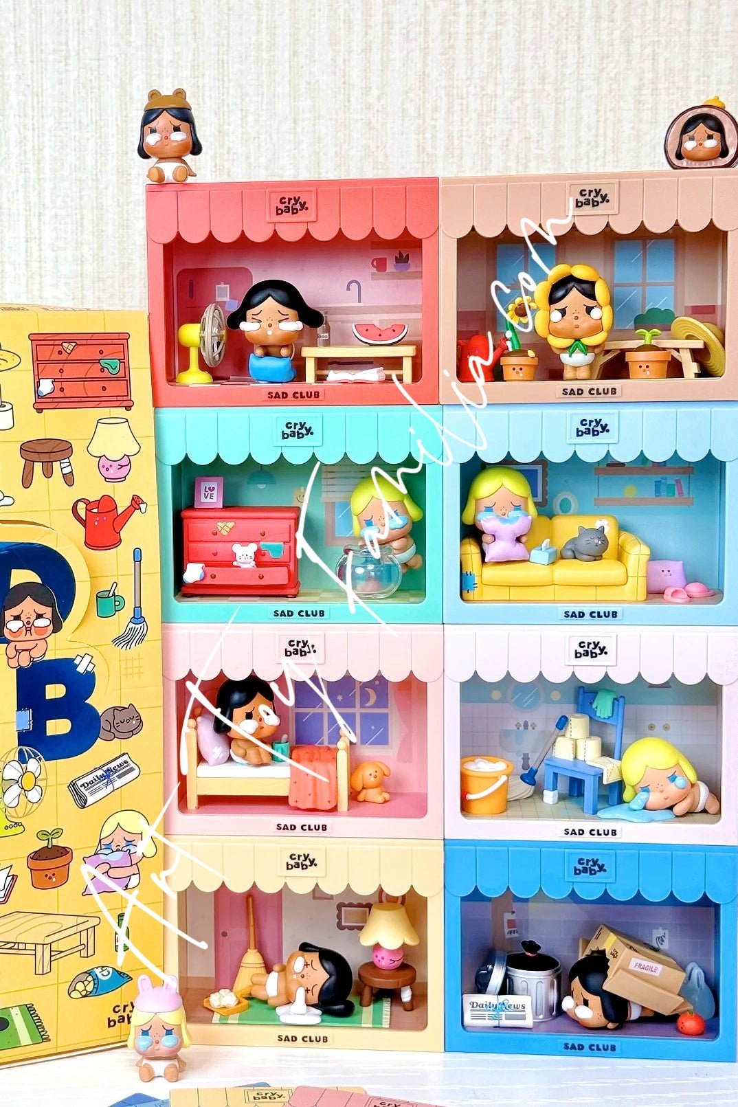 Crybaby Sad Clunb Series Scene Sets