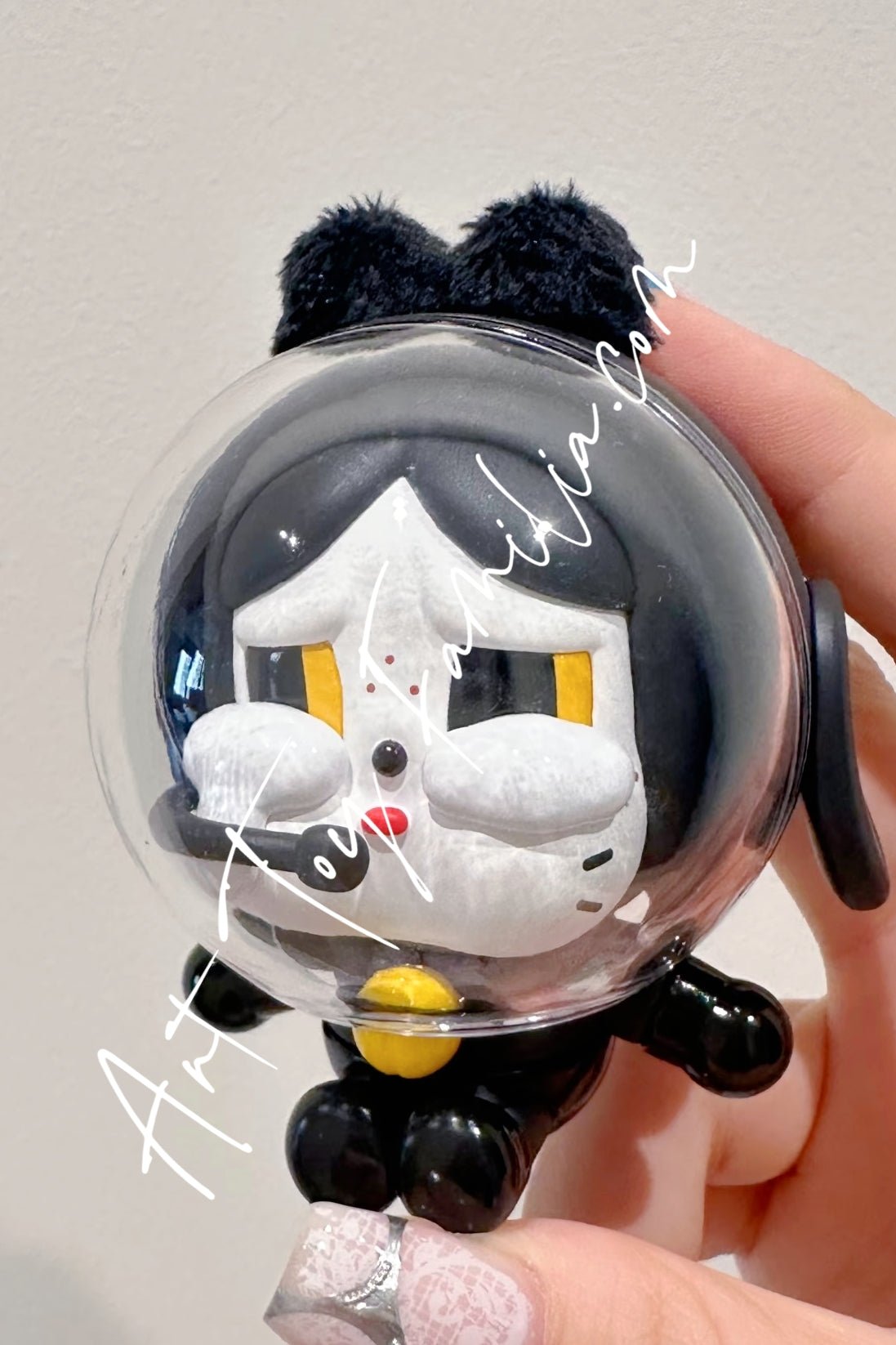 Crybaby Sitting Space Cat Figurine