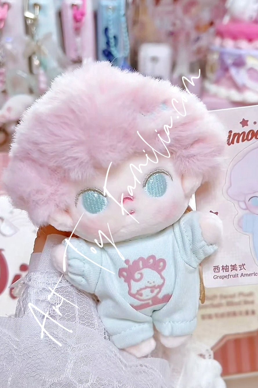 Dimoo Crush On Coffee Series Soft-faced Plush Keychain
