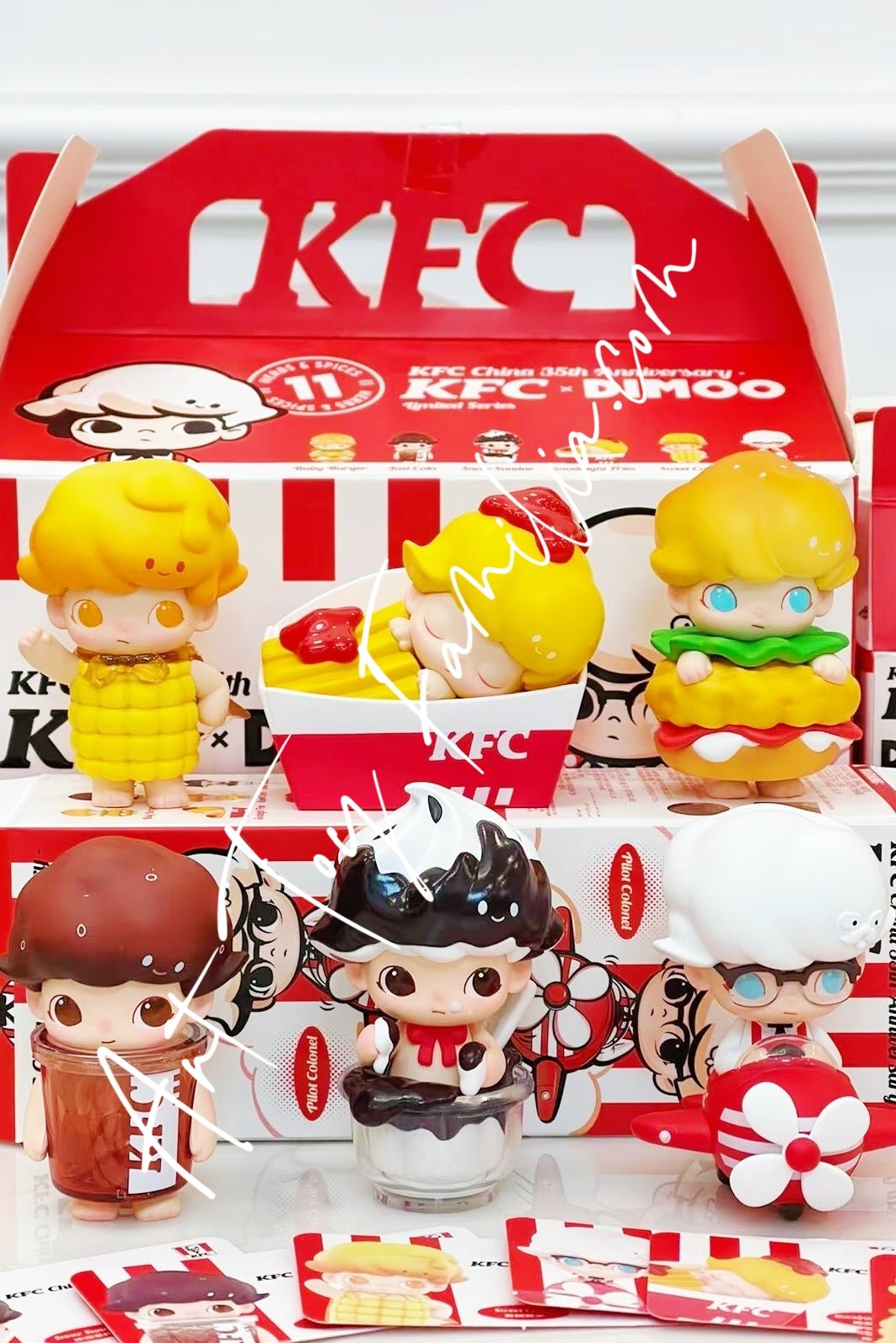 Dimoo × KFC China 39th Anniversary Limited Series