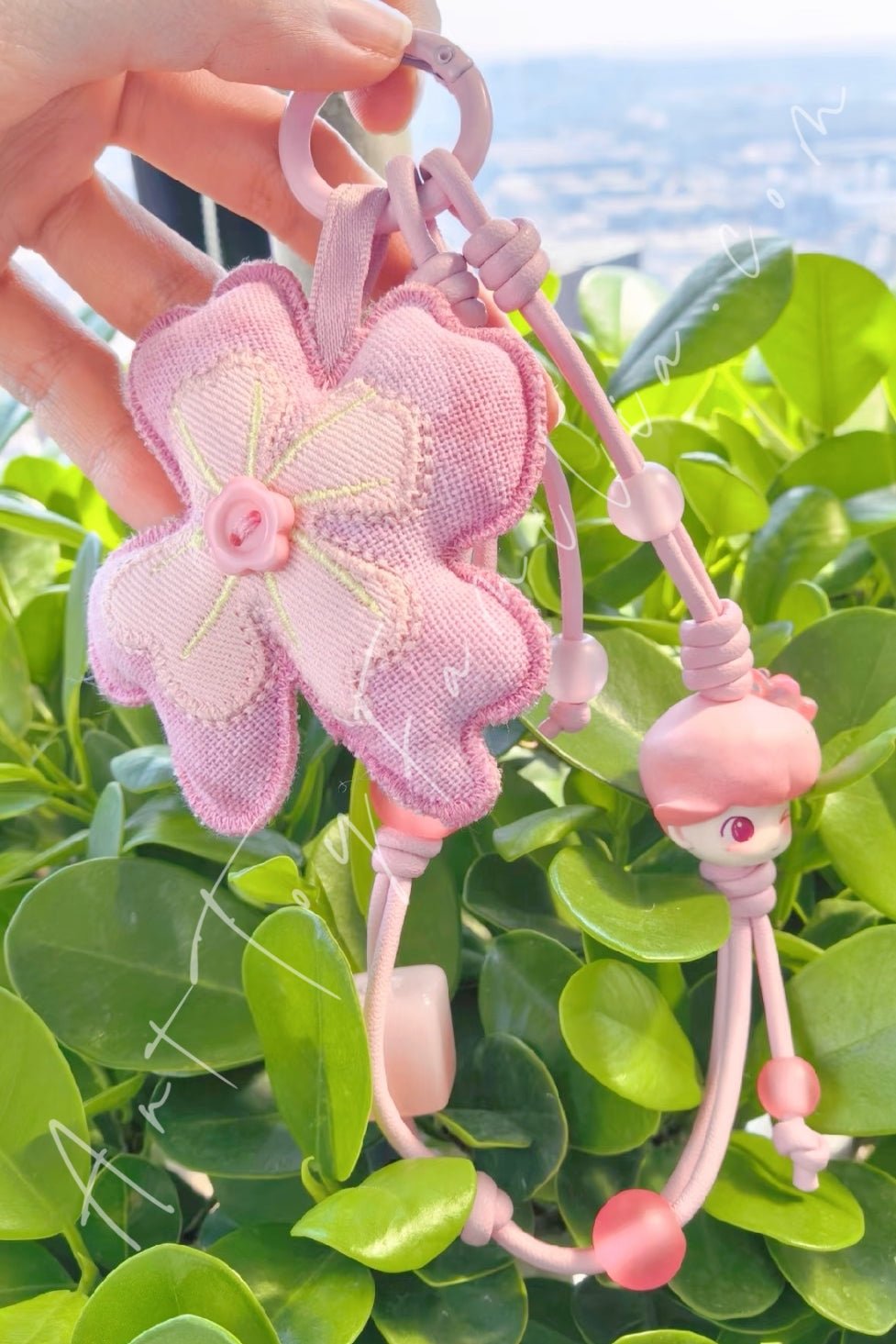 Dimoo Moments in Bloom Series Decorative Charm