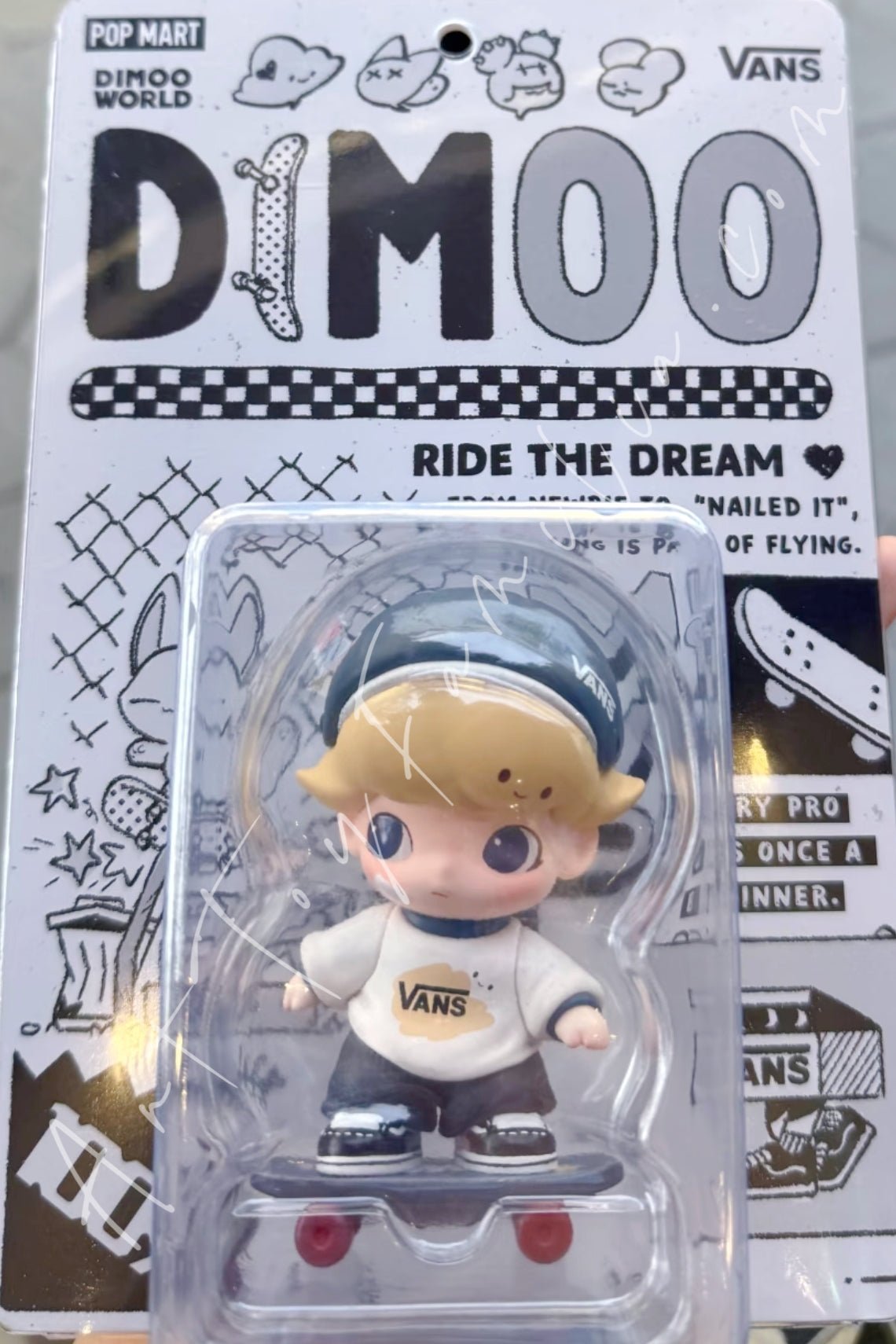 Dimoo × Vans Ride The Dream Figurine