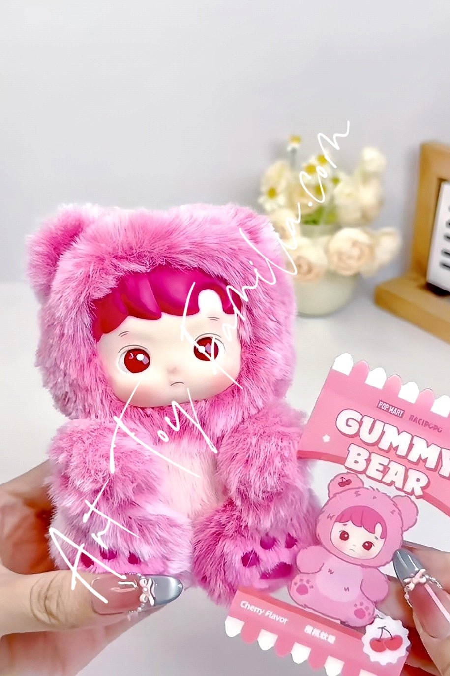 Hacipupu Gummy Bear Series Vinyl Plush Pendant