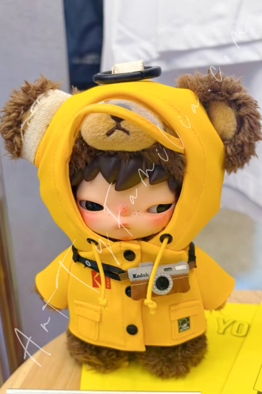 Hirono × Kodak Little Bear Vinyl Plush Pendant