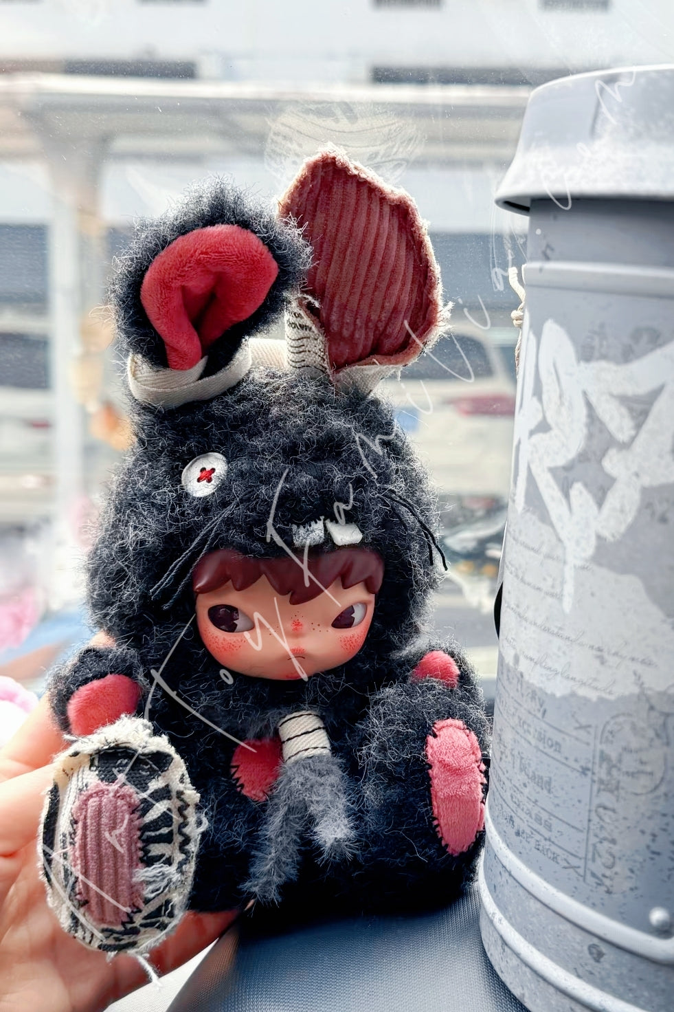 Hirono Little Hare Plush Doll Pendant