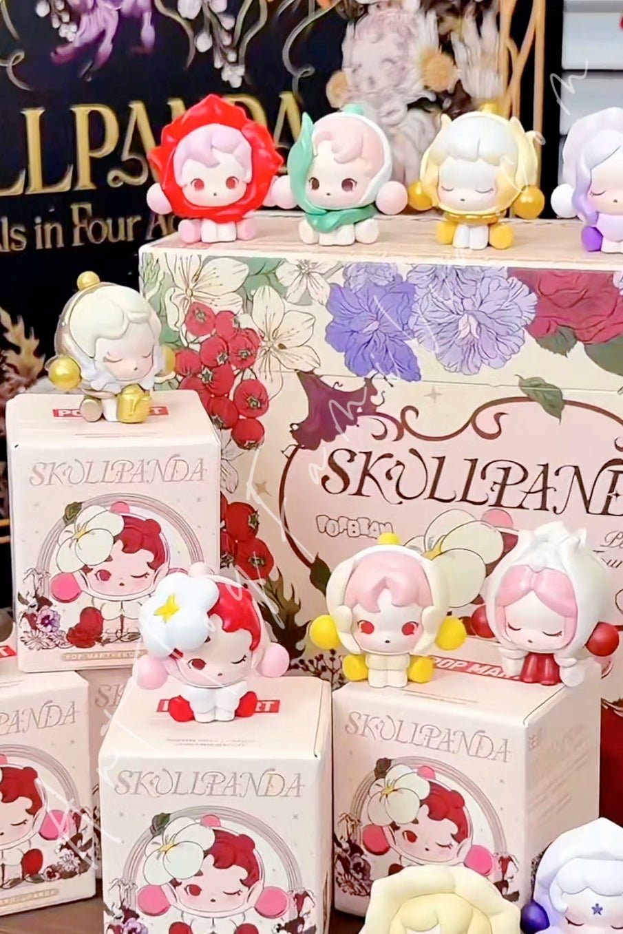Pop Bean Skullpanda Petals in Four Acts Series