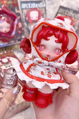 Skullpanda Amid Flowers Plush Doll Pendant