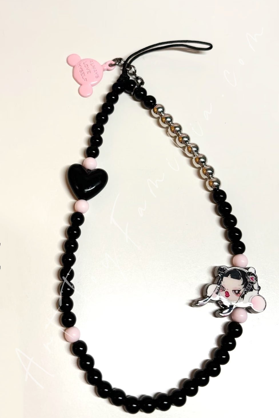 Skullpanda Cheers To Myself Series Phone Charm