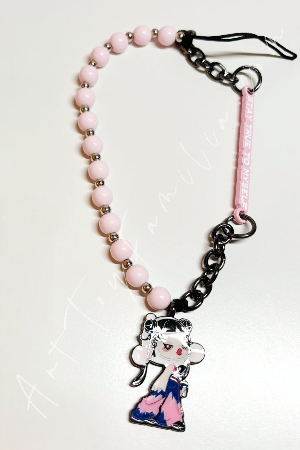 Skullpanda Cheers To Myself Series Phone Charm