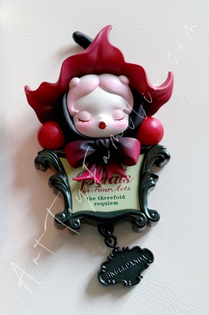 Skullpanda Petals in Four Acts Series Fridge Magnet