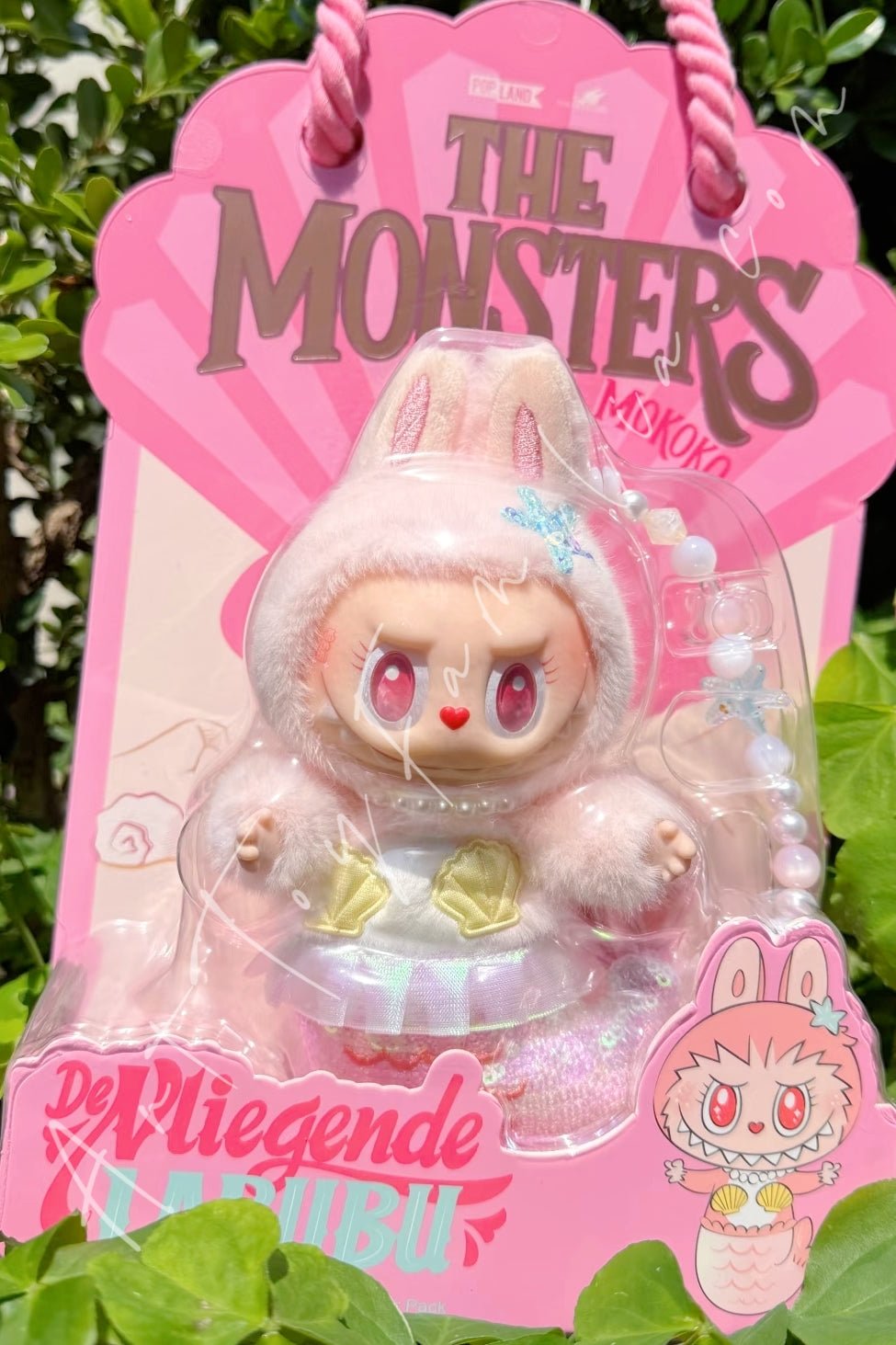 The Monsters De Vliegende Labubu Series Mermaid Vinyl Plush Figurine