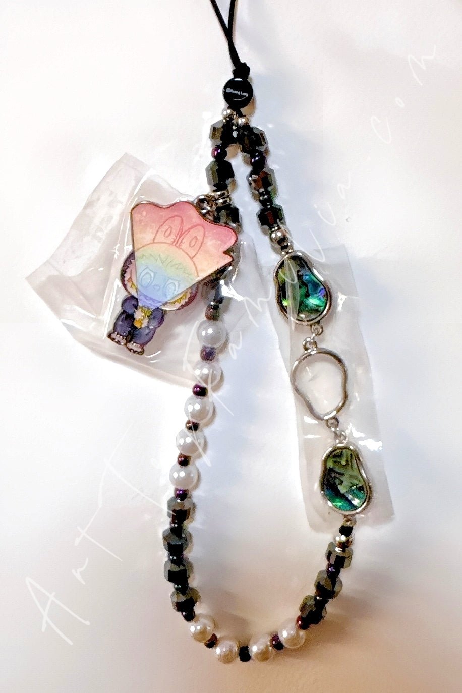 The Monsters Labubu Big into Energy Series Phone Charm