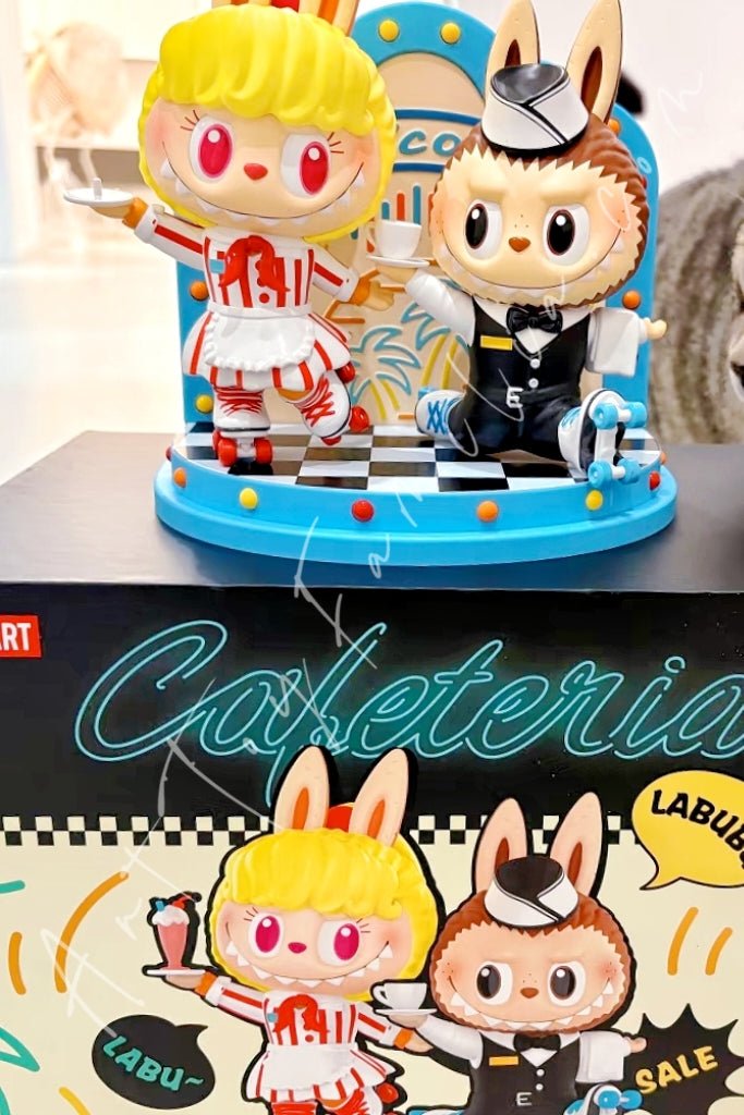 The Monsters Labubu Cafeteria Figurine