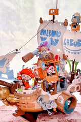 The Monsters Labubu Chasing Mermaids Series Blocks