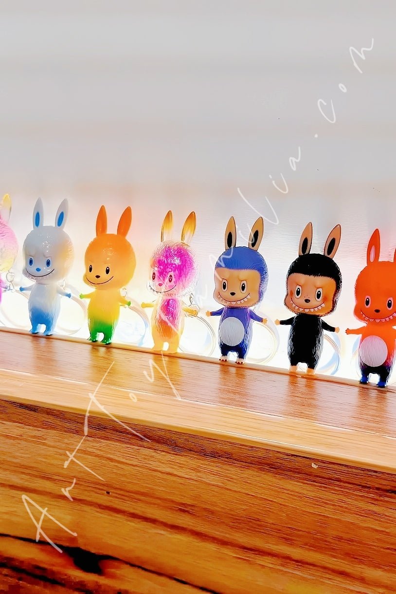 The Monsters Labubu Classic Mini Labubu Keychain Series