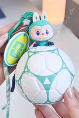 The Monsters Labubu × FIFA Series Football-shaped Mini Bag